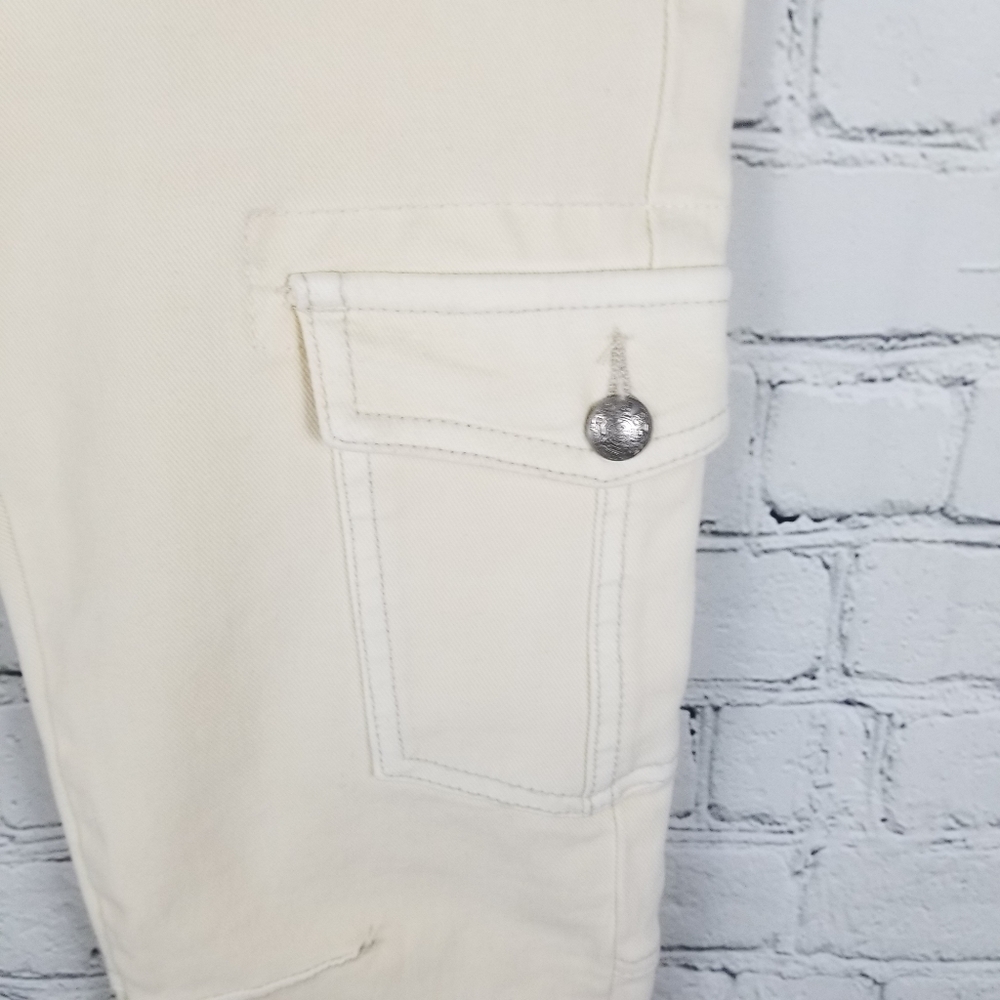 FREE PEOPLE | released hem cargo utility jeans - Picture 4 of 10